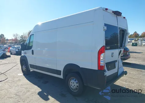 2020 Ram Promaster 1500 High Roof 136 Wb z USA, uszkodzony, nr VIN 3C6TRVBG5LE106067